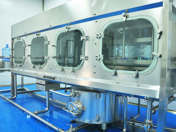 SS-Z4型直线刷桶机案例现场