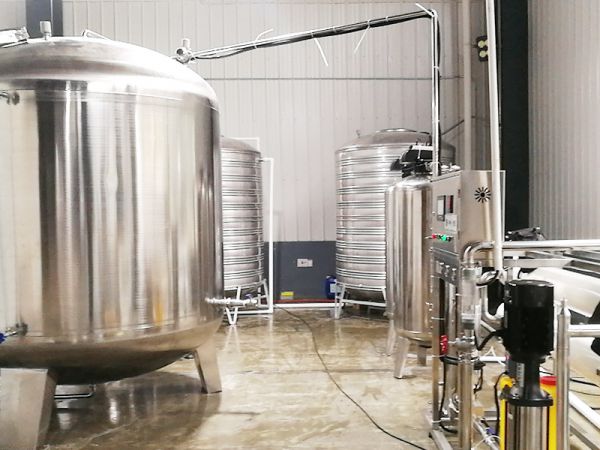 4吨反渗透水处理设备机组