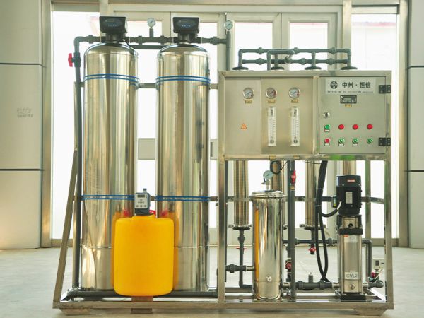 1吨不锈钢自动反渗透设备